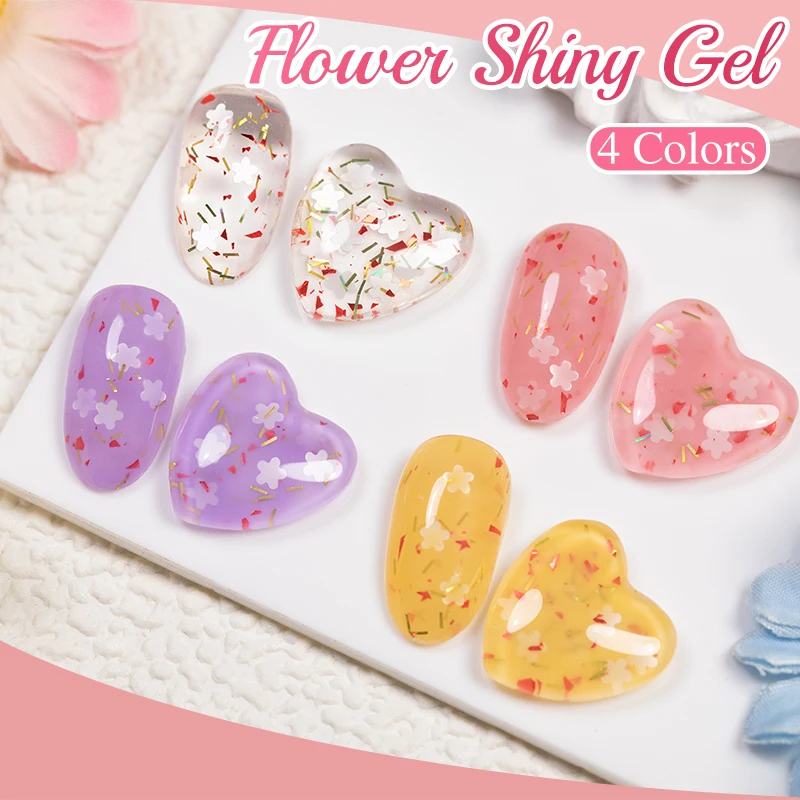 PUENTE 5ml Flower Shiny Gel Nail Polish Sparkling Flower Sequins Nail Gel Soak Off UV Semi-Permanant Nail Art Varnish Manicure
PUENTE 5ml Flower Shiny Gel Nail Polish Sparkling Flower Sequins Nail Gel Soak Off UV Semi-Permanant Nail Art Varnish Manicure