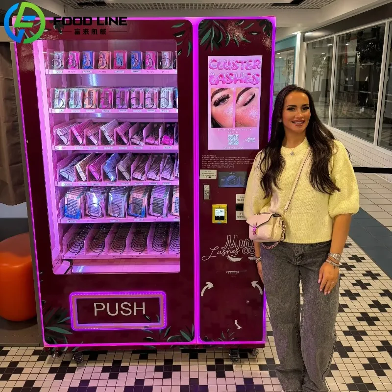 Custom Wig Vending Machine Cosmetic Makeup Product Eyelash Dispenser For Business With Touch Screen Interface
Custom Wig Vending Machine Cosmetic Makeup Product Eyelash Dispenser For Business With Touch Screen Interface