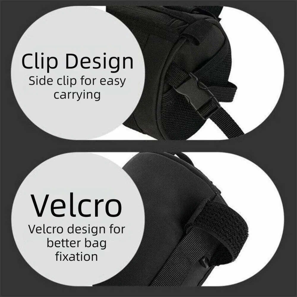 Waterproof Bicycle Front Tube Bag Multifunctional Portable Bicycle Handlebar Bag Durable Adjustable Cycling Storage Bag
Waterproof Bicycle Front Tube Bag Multifunctional Portable Bicycle Handlebar Bag Durable Adjustable Cycling Storage Bag