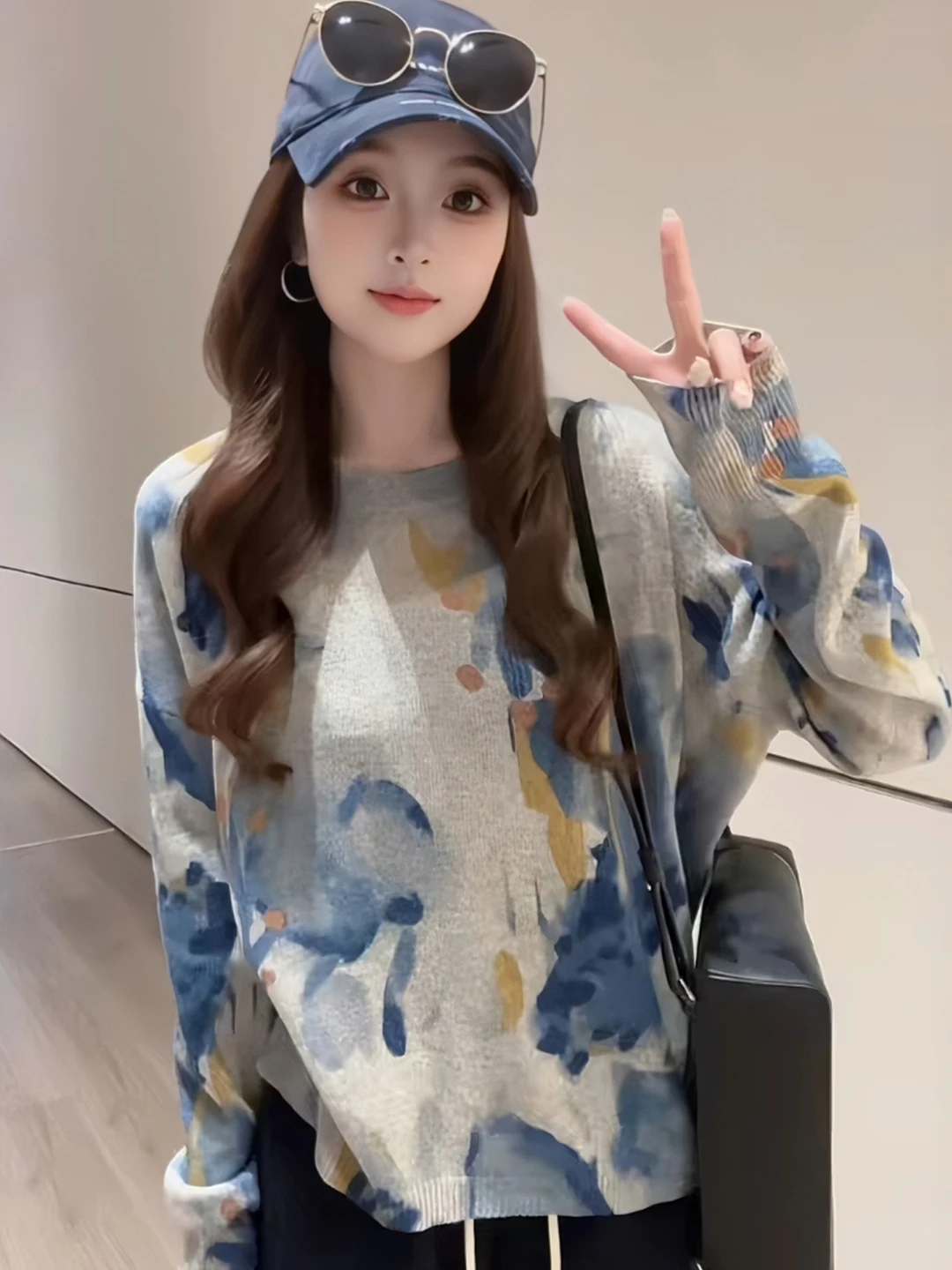Women's Loose Knitted Sweater round Ne Dyeing Embroidery Slimming Top Korean Sle Versatile Autumn Long Sve Breathable
Women's Loose Knitted Sweater round Ne Dyeing Embroidery Slimming Top Korean Sle Versatile Autumn Long Sve Breathable