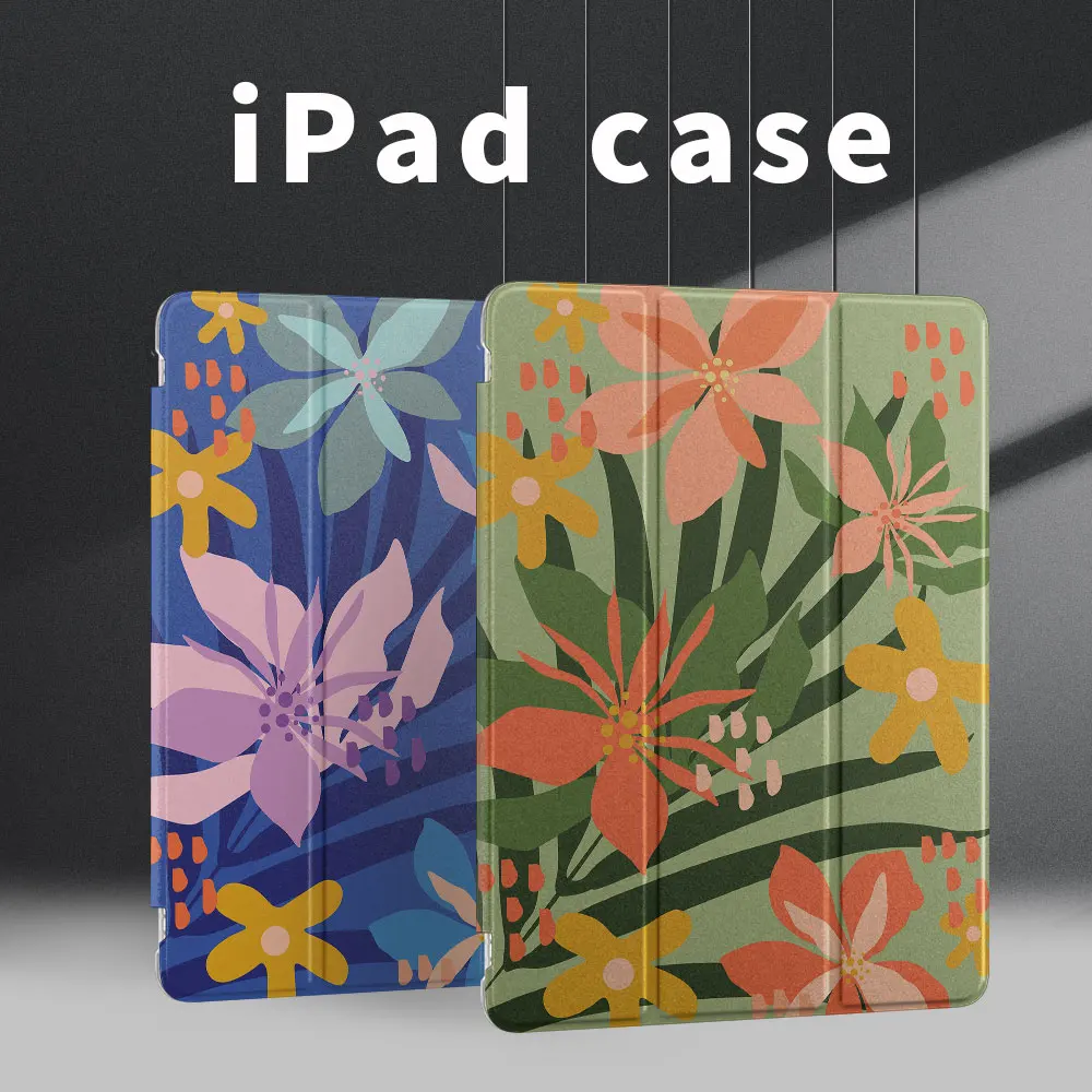 iPad Case Colorful flower pattern 2020iPad 8th generation with pen slot silicone soft shell Air 1stgeneration TPU leather case
iPad Case Colorful flower pattern 2020iPad 8th generation with pen slot silicone soft shell Air 1stgeneration TPU leather case