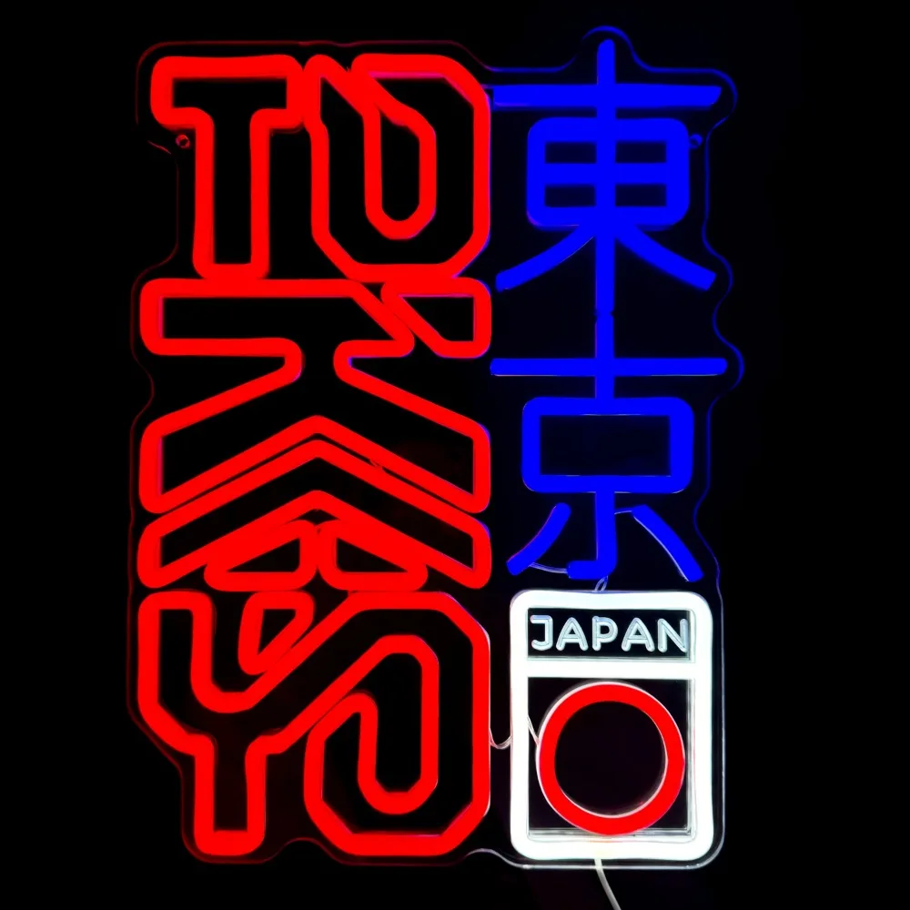 Tokyo Japan Glow Kanji Neon Sign USB Neon Light for Izakaya Sushi Bar Restaurant Decor Japanese Style Home Gameroom LED Wall Art
Tokyo Japan Glow Kanji Neon Sign USB Neon Light for Izakaya Sushi Bar Restaurant Decor Japanese Style Home Gameroom LED Wall Art