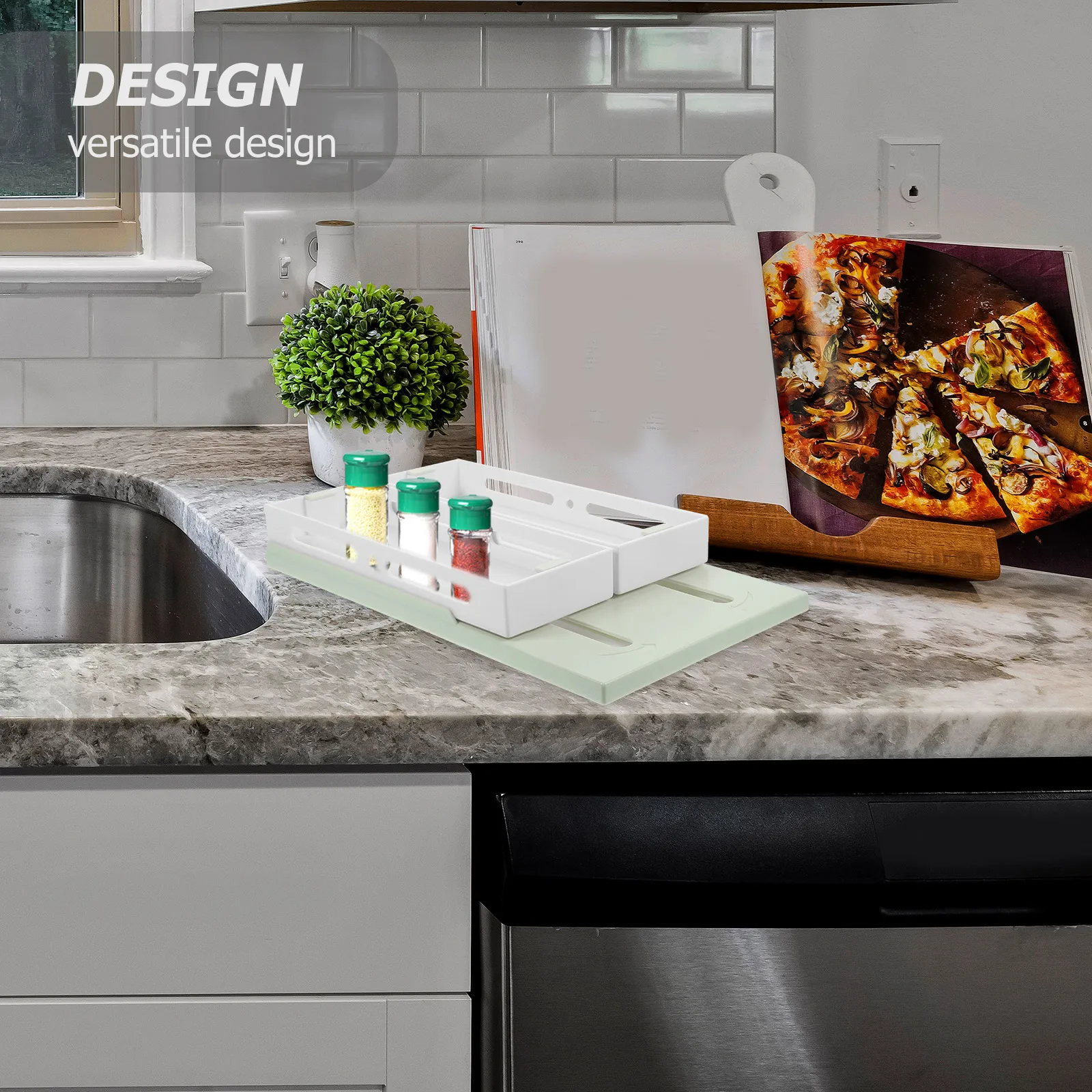 Adjustable Rotatable Kitchen Storage Pullout Seasoning Jar Shelf Desktop Spice Rack Organizer Plastic Countertop
Adjustable Rotatable Kitchen Storage Pullout Seasoning Jar Shelf Desktop Spice Rack Organizer Plastic Countertop