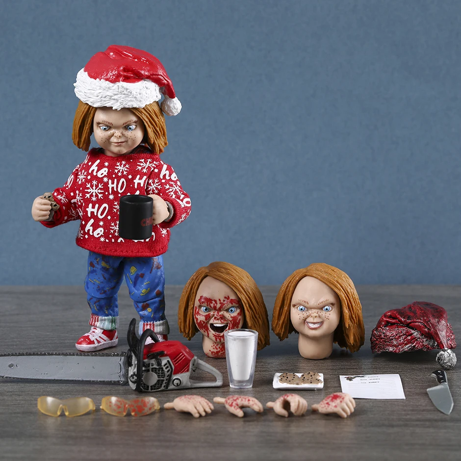 NECA Chucky TV Series Ultimate Chucky Holiday Edition Collectible Action Figure Model Doll Decoration Toy
NECA Chucky TV Series Ultimate Chucky Holiday Edition Collectible Action Figure Model Doll Decoration Toy