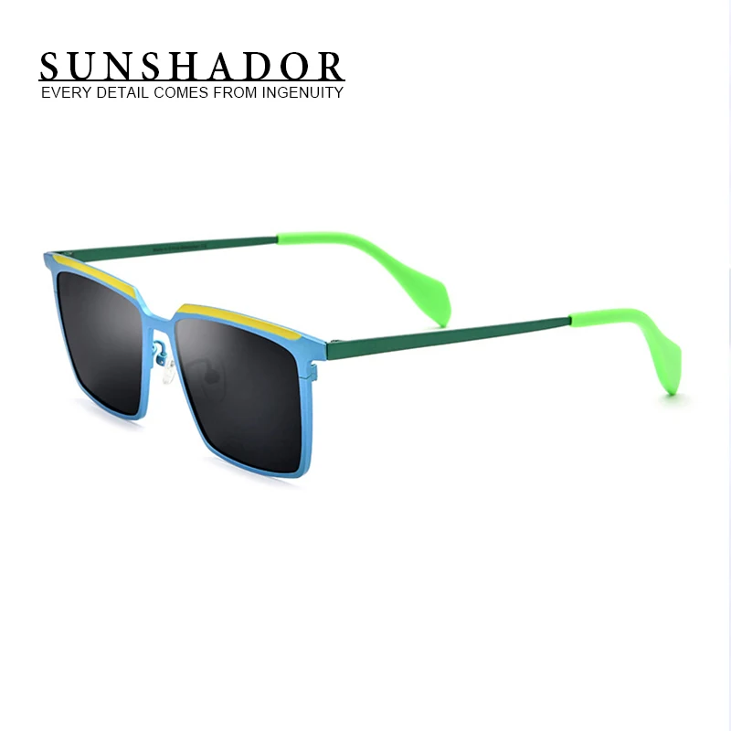 UV400 Colorful fashion youth college style sunglasses High quality titanium acetate men glasses Personalized women sunglasses
UV400 Colorful fashion youth college style sunglasses High quality titanium acetate men glasses Personalized women sunglasses