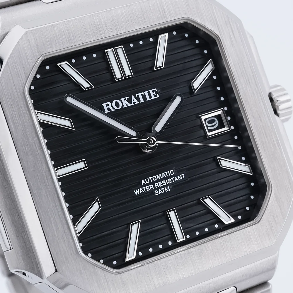 ROKATIE 38mm 2024 Luxury automatic watch NH35 Japanese Movement Stainless Steel Man watch Luminous 5ATM Watches for men
ROKATIE 38mm 2024 Luxury automatic watch NH35 Japanese Movement Stainless Steel Man watch Luminous 5ATM Watches for men