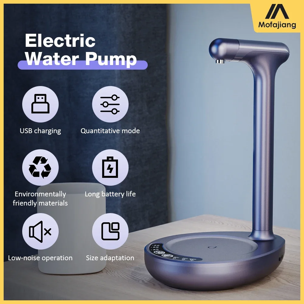 Electric Water Pump with Tray Household Pure Water Suction Device Automatic Water Supply Device for Bottled Water Dispenser
Electric Water Pump with Tray Household Pure Water Suction Device Automatic Water Supply Device for Bottled Water Dispenser