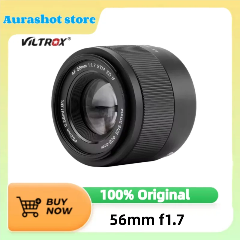 Объектив Viltrox 56mm f1.7 с автофокусом для портретной съемки, формат APS-C, для камер Fujifilm X Mount X-T4, X-T5, T200, Z30
Объектив Viltrox 56mm f1.7 с автофокусом для портретной съемки, формат APS-C, для камер Fujifilm X Mount X-T4, X-T5, T200, Z30