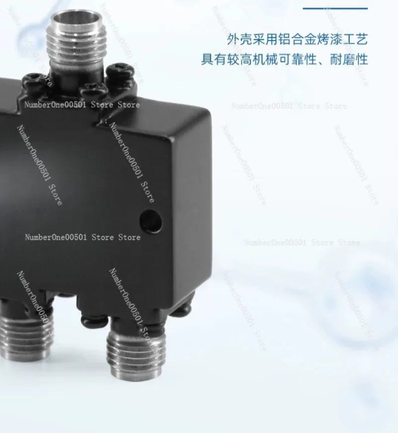 18-40GHz 2.92mm 1 to 2 Microstrip Power Divider Combiner
18-40GHz 2.92mm 1 to 2 Microstrip Power Divider Combiner