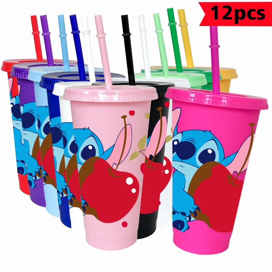 12 шт./лот Disney Stitch Cherry 26 унций цветной пластиковый стакан для дня рождения, посуда для напитков, кружка для сока, кофе
12 шт./лот Disney Stitch Cherry 26 унций цветной пластиковый стакан для дня рождения, посуда для напитков, кружка для сока, кофе