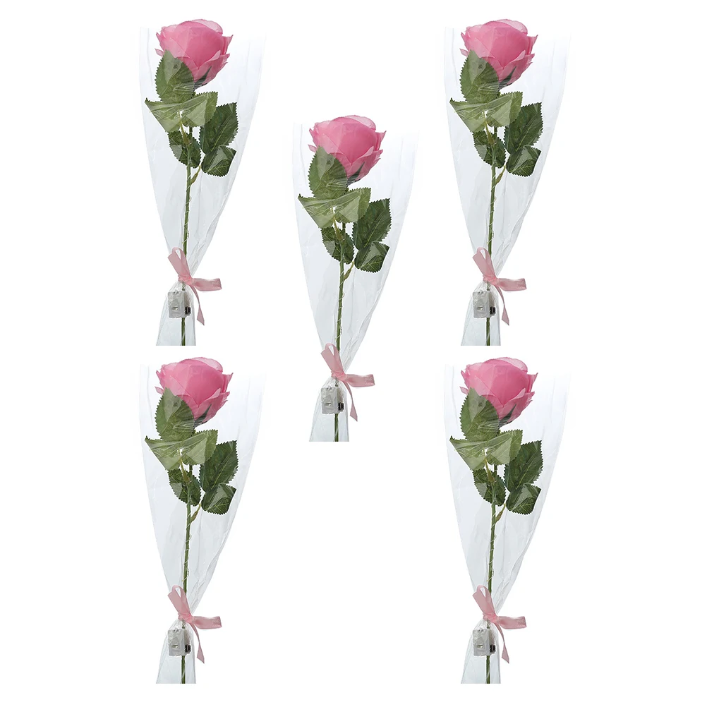 5pcs Artificial Roses LED Valentine'S Day Rose Flower Bouquet Pink Stems Decor Valentine Day Home OfficeArtificial Flower Decor
5pcs Artificial Roses LED Valentine'S Day Rose Flower Bouquet Pink Stems Decor Valentine Day Home OfficeArtificial Flower Decor