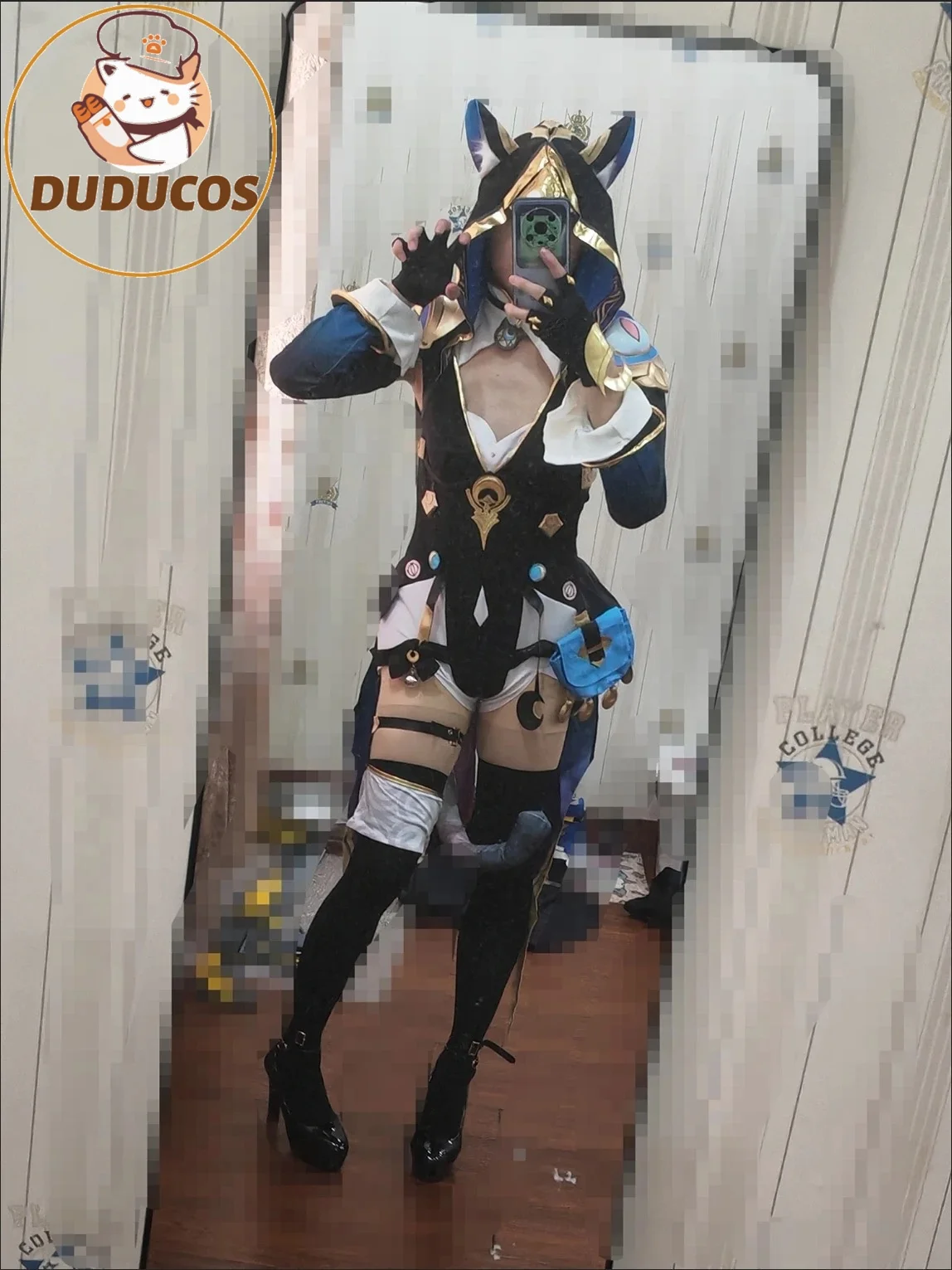 DUDU R Honkai: Star Rail Cipher Cosplay Costume Wig Uniform Cifera Hat Amphoreus Halloween Party Jumpsuit for Women
DUDU R Honkai: Star Rail Cipher Cosplay Costume Wig Uniform Cifera Hat Amphoreus Halloween Party Jumpsuit for Women