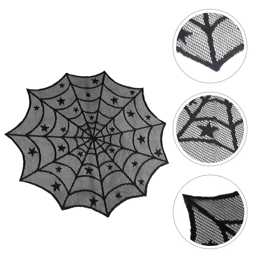 Spider Web Tablecloth Halloween Bar Decoration Party Creative Fabric Polyester (Polyester) Spiderweb Black Home
Spider Web Tablecloth Halloween Bar Decoration Party Creative Fabric Polyester (Polyester) Spiderweb Black Home