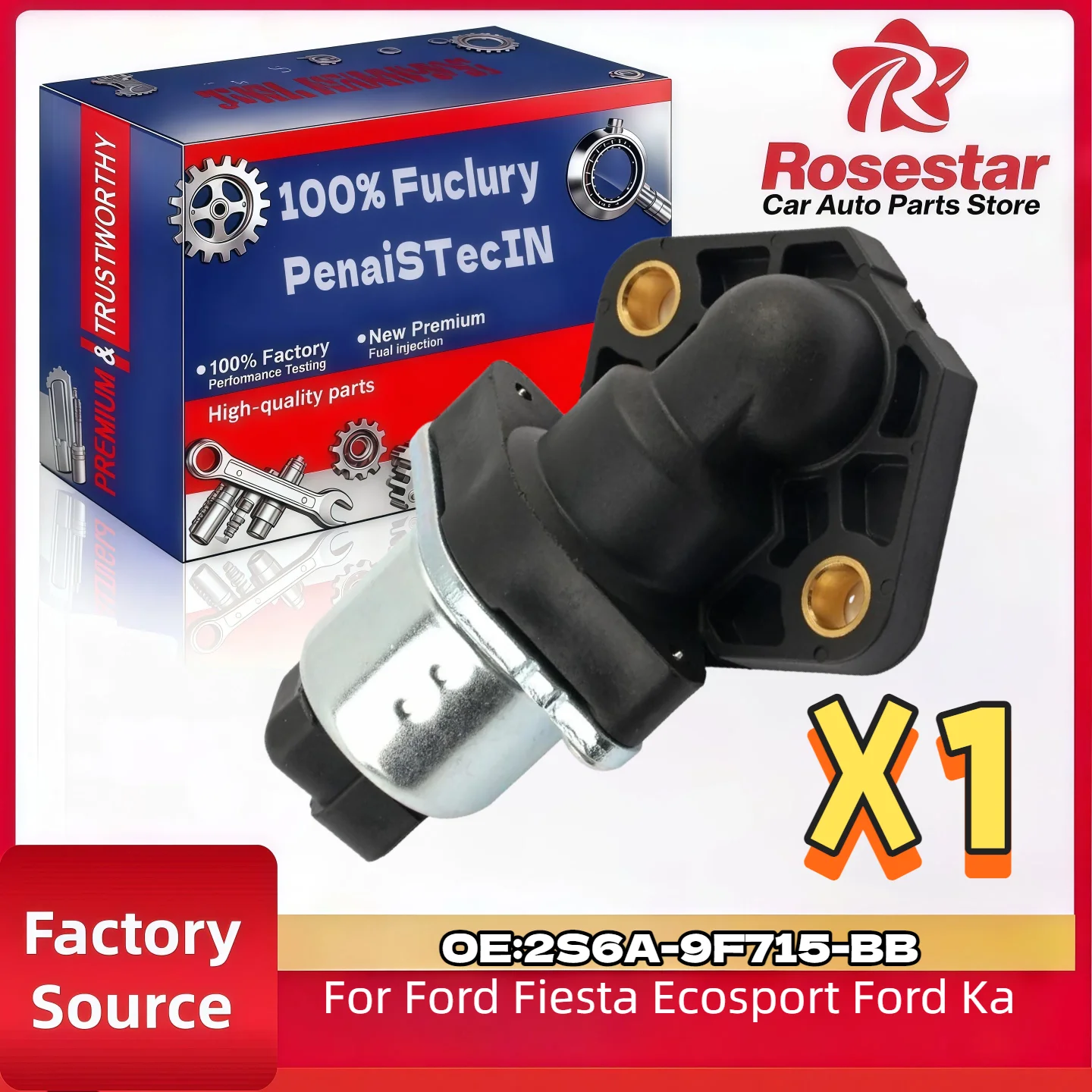for Ford Fiesta Ecosport Ka Idle Air Control Valve IAC Valve 2S6A-9F715-BB Replacement
for Ford Fiesta Ecosport Ka Idle Air Control Valve IAC Valve 2S6A-9F715-BB Replacement