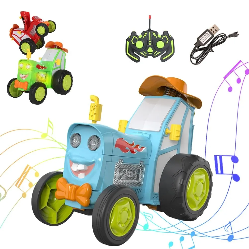 360° Rotating Swing Stunt Dancing Car Versatile With Lights And Music Remote Car USB Charging Jumping Stunt Vehicle Children
360° Rotating Swing Stunt Dancing Car Versatile With Lights And Music Remote Car USB Charging Jumping Stunt Vehicle Children
