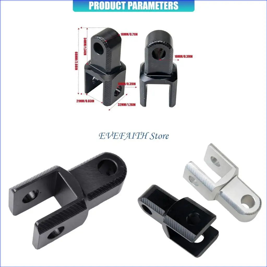 124B Aluminum Rear Suspension Risers Extender Improves Stability On Electric Bikes
124B Aluminum Rear Suspension Risers Extender Improves Stability On Electric Bikes