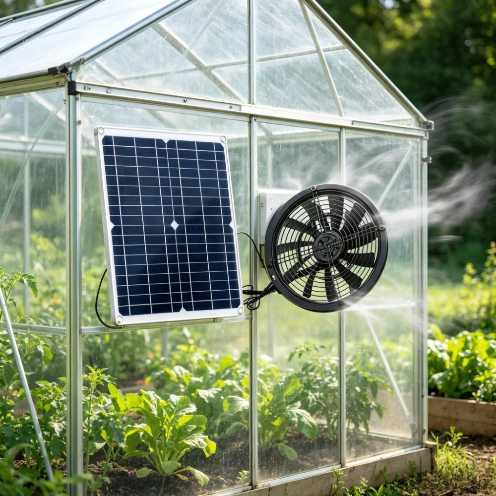 15W 25W Solar Exhaust Fan Kit Ventilation Cooling for Greenhouse Chicken Coop Dog House RV Shed Outdoor Weatherproof Air
15W 25W Solar Exhaust Fan Kit Ventilation Cooling for Greenhouse Chicken Coop Dog House RV Shed Outdoor Weatherproof Air