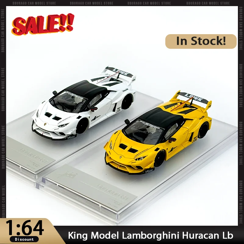 Новая в наличии King Model 1:64 Lamborghini Huracan Lb, модель автомобиля из сплава с широким корпусом, миниатюрные литые украшения, игрушки на заказ, подарок для детей
Новая в наличии King Model 1:64 Lamborghini Huracan Lb, модель автомобиля из сплава с широким корпусом, миниатюрные литые украшения, игрушки на заказ, подарок для детей