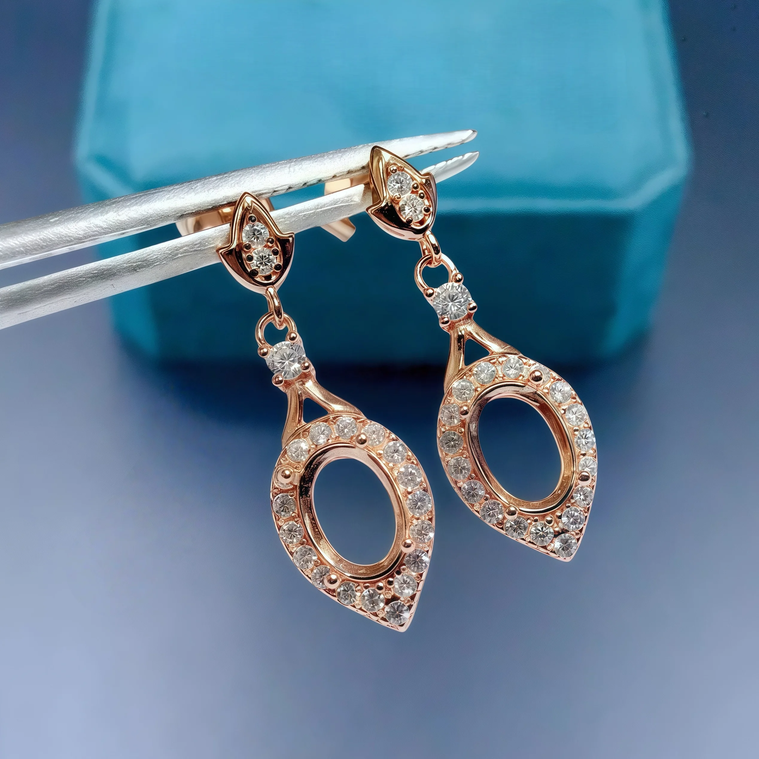 L S925 Sterling Silver DIY Empty Holder Earrings Settings 5*7mm Oval Stone Fine Fashion Charm Jewelry Simple Design for Woman
L S925 Sterling Silver DIY Empty Holder Earrings Settings 5*7mm Oval Stone Fine Fashion Charm Jewelry Simple Design for Woman