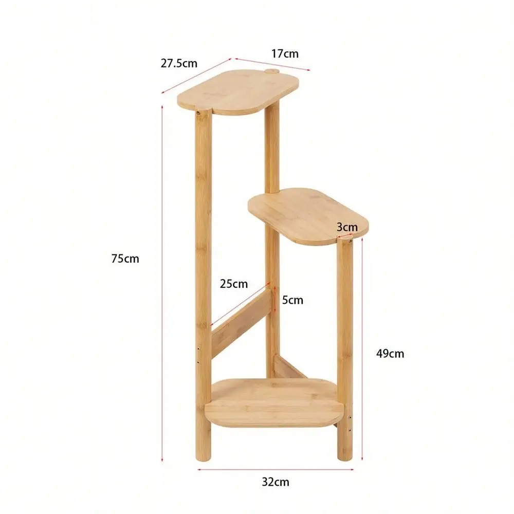 3 Tier Plant Stand Corner Bamboo Plant Shelf Rack Triple Pot Stand Holder Indoor Plant Ladder Shelf Flower Display Rack For Pa
3 Tier Plant Stand Corner Bamboo Plant Shelf Rack Triple Pot Stand Holder Indoor Plant Ladder Shelf Flower Display Rack For Pa