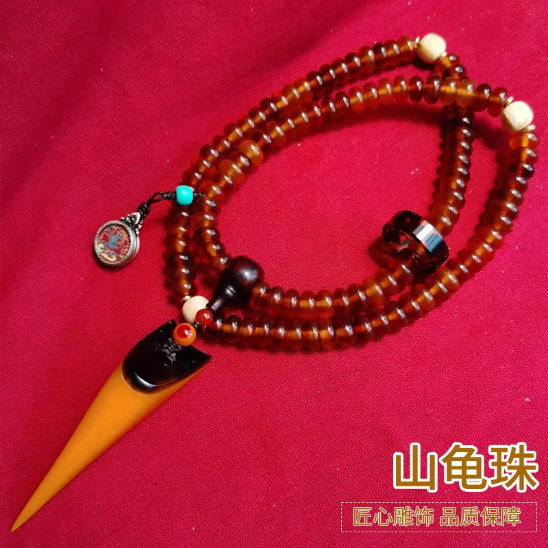 108-bead mountain turtle bracelet with DIY running ring, camel bone thangka, three-way green agate, and beak pendant
108-bead mountain turtle bracelet with DIY running ring, camel bone thangka, three-way green agate, and beak pendant
