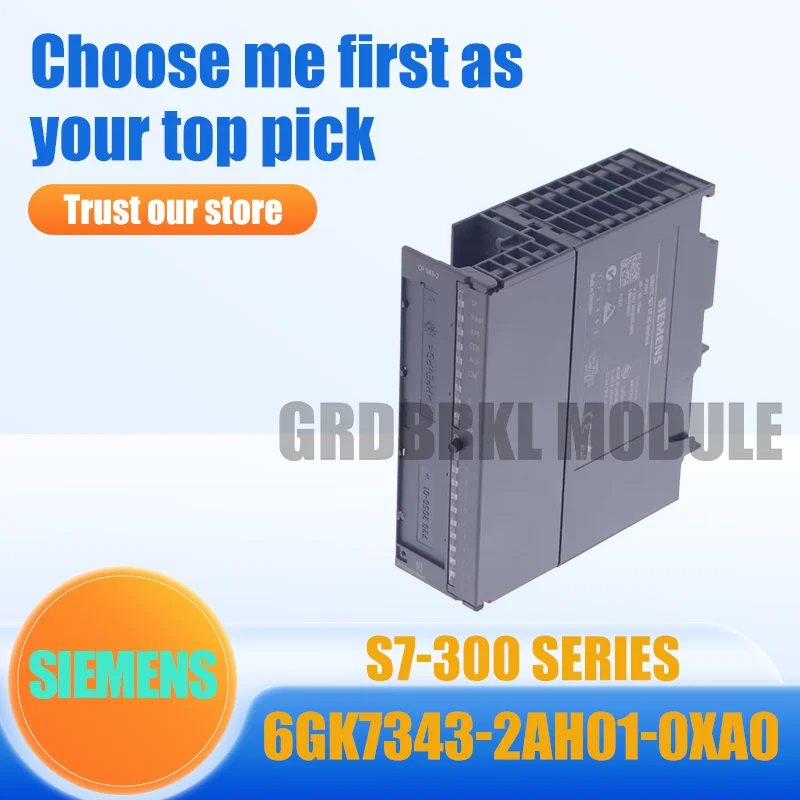 SIEMENS New Original 6GK7343-2AH10-0XA0 6GK7343-2AH01-0XA0 Communication Module for S7-300 PLC
SIEMENS New Original 6GK7343-2AH10-0XA0 6GK7343-2AH01-0XA0 Communication Module for S7-300 PLC