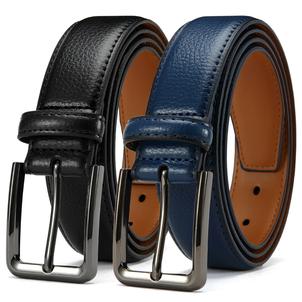 Men's High-quality Genuine Leather Long Needle Buckle Metal Automatic Buckle Men's Belt Strap Men's Fashion Classic Design 2PCS
Men's High-quality Genuine Leather Long Needle Buckle Metal Automatic Buckle Men's Belt Strap Men's Fashion Classic Design 2PCS