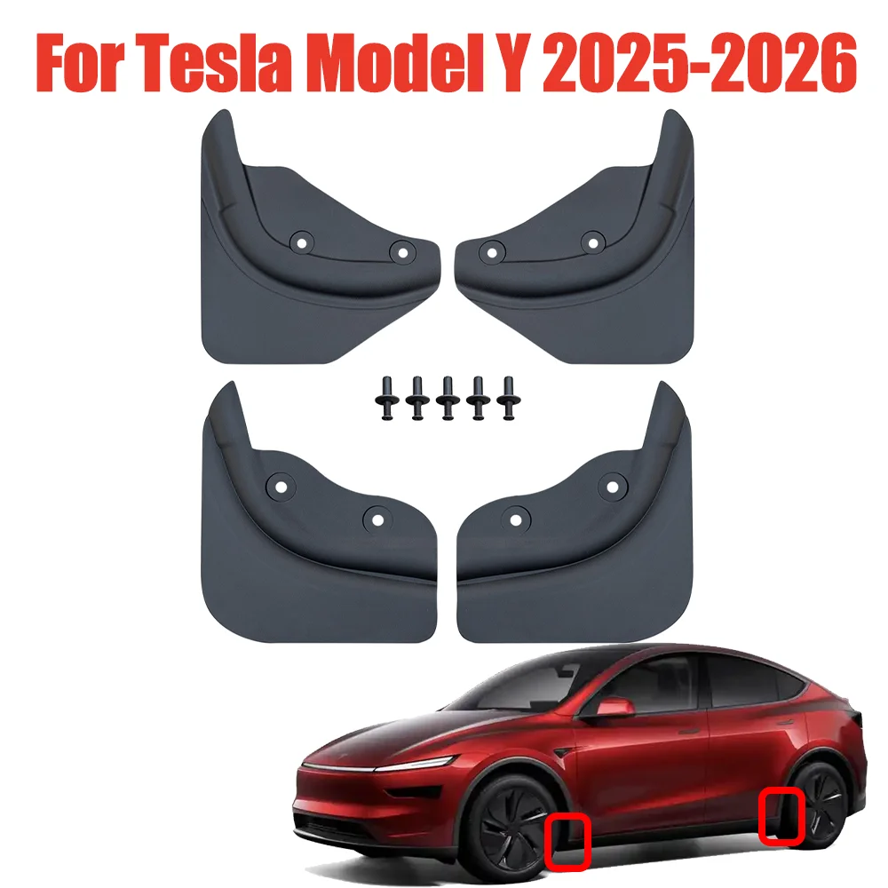 Для Tesla Model Y 2025-2026 колеса передние и задние брызговики мягкие брызговики крыло без сверления брызговик автомобильные аксессуары
Для Tesla Model Y 2025-2026 колеса передние и задние брызговики мягкие брызговики крыло без сверления брызговик автомобильные аксессуары