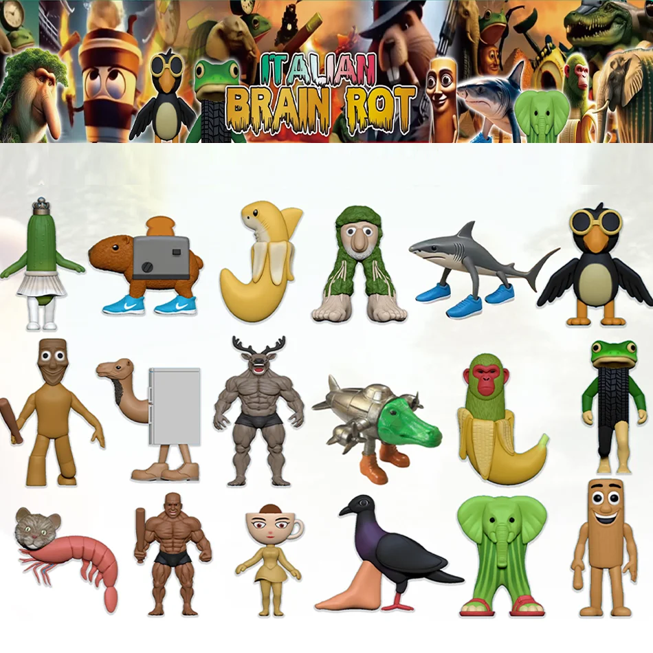 В наличии Tung tung sahur Tralalo Shark bombardinocrocodilo brazo móvil Коллекционная фигурка аниме-персонажа Brain Rot personaliz
В наличии Tung tung sahur Tralalo Shark bombardinocrocodilo brazo móvil Коллекционная фигурка аниме-персонажа Brain Rot personaliz