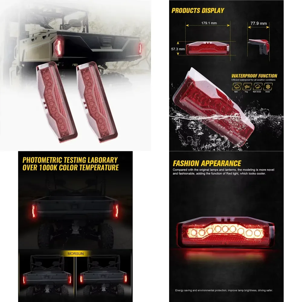 i LED UTV Tail Lights for 2013~2020 POLARIS RANGER 900 XP 1000 XP Rear Light Accessories
i LED UTV Tail Lights for 2013~2020 POLARIS RANGER 900 XP 1000 XP Rear Light Accessories