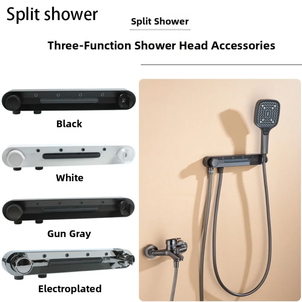 3Modes Adjustable High Pressure Shower Head With Water Saving Rainfall Spray For Modern Bathroom Fixtures Drill-free Shower Head
3Modes Adjustable High Pressure Shower Head With Water Saving Rainfall Spray For Modern Bathroom Fixtures Drill-free Shower Head