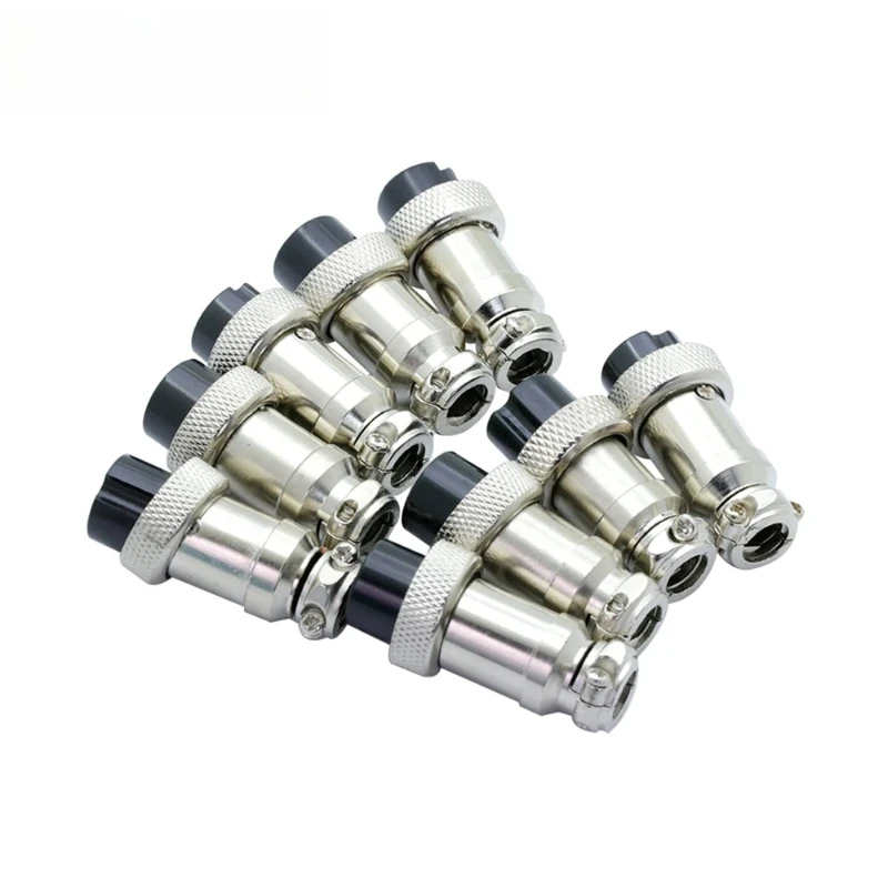 100pcs/lot GX16 Aviation Plug Jack Male & Female 2/3/4/5/6/7/8/9/10Pins 16mm L70-78 Circular Socket Panel XLR Wire Connector
100pcs/lot GX16 Aviation Plug Jack Male & Female 2/3/4/5/6/7/8/9/10Pins 16mm L70-78 Circular Socket Panel XLR Wire Connector