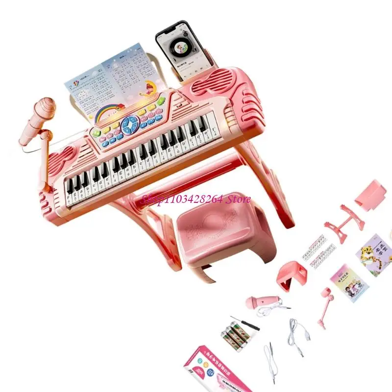 Beginner Friendly Childrens Electronic Piano 37 Keys With USB Port And Battery Usage Designed For Little Musicians 0 To 6 Years
Beginner Friendly Childrens Electronic Piano 37 Keys With USB Port And Battery Usage Designed For Little Musicians 0 To 6 Years