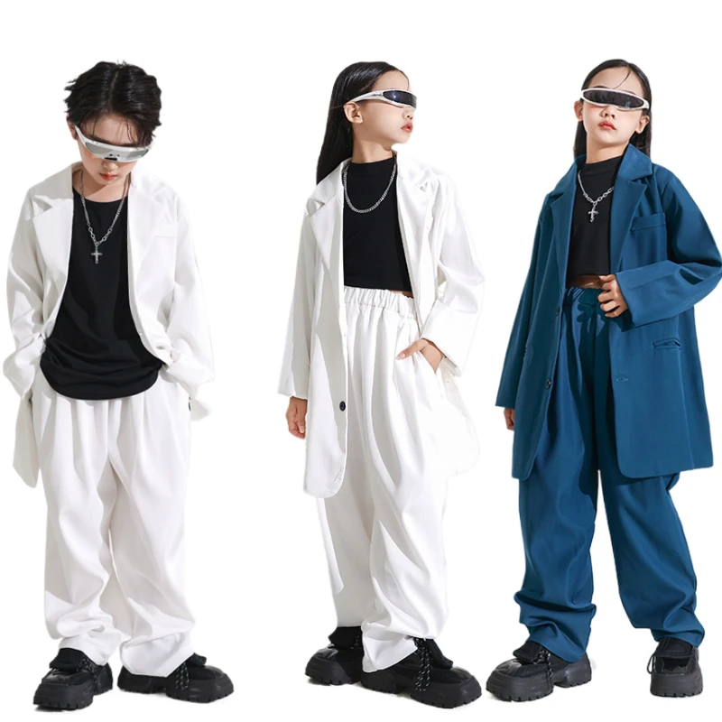 School Teen Girls Jazz Dance Suit Blazer Kids Hip Hop Performance Outfit Stage Show Costume Fashion Runways Modeling Events Suit
School Teen Girls Jazz Dance Suit Blazer Kids Hip Hop Performance Outfit Stage Show Costume Fashion Runways Modeling Events Suit