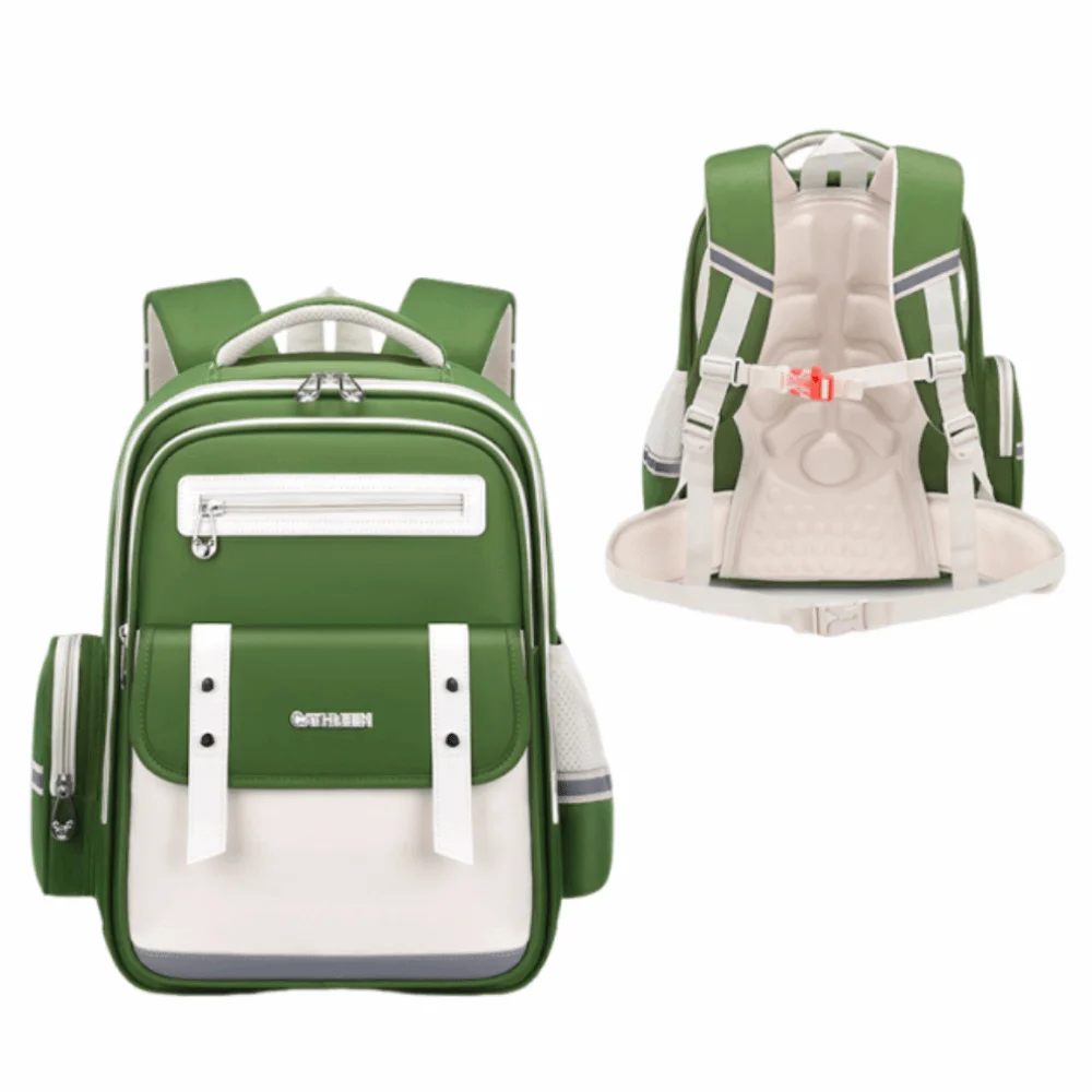 Ergonomic Kids School Bag British Style Reflective Strips Orthopedic Backpack Lightweight Adjustable Straps 
Ergonomic Kids School Bag British Style Reflective Strips Orthopedic Backpack Lightweight Adjustable Straps