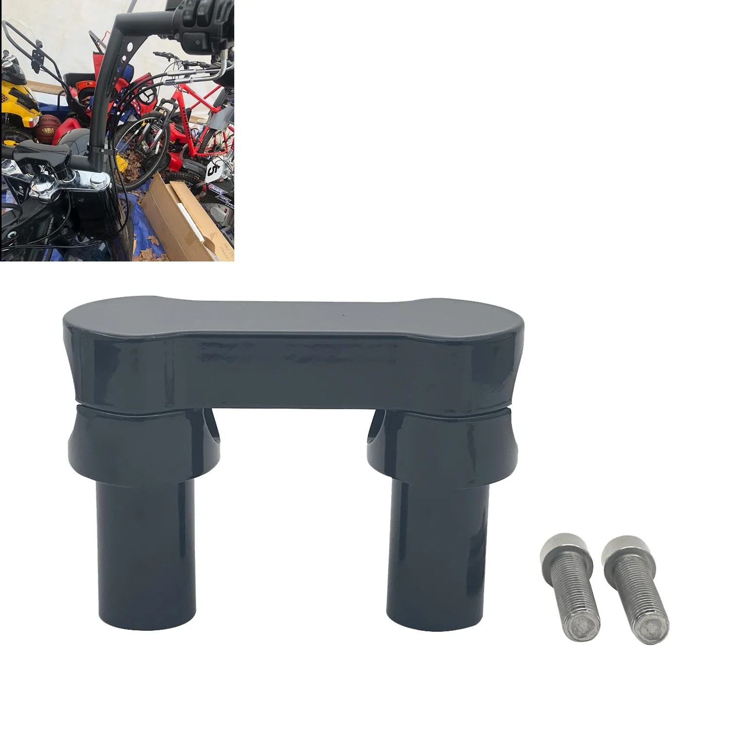 Крепление на руль 3 "Riser 1,25" с верхней крышкой для Harley Touring Dyna Softail Street Fat Bob
Крепление на руль 3 "Riser 1,25" с верхней крышкой для Harley Touring Dyna Softail Street Fat Bob