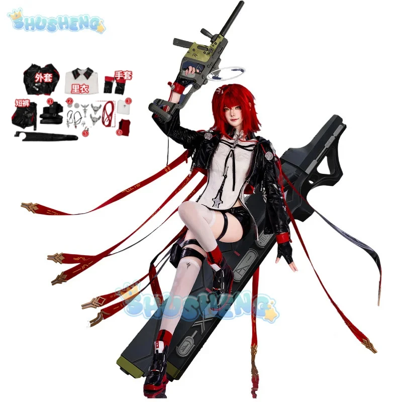 Exusiai новый завет Косплей Костюм Игра Arknights Униформа Хэллоуин Карнавал Вечеринка Рождественская игра Ролевая одежда Одежда
Exusiai новый завет Косплей Костюм Игра Arknights Униформа Хэллоуин Карнавал Вечеринка Рождественская игра Ролевая одежда Одежда