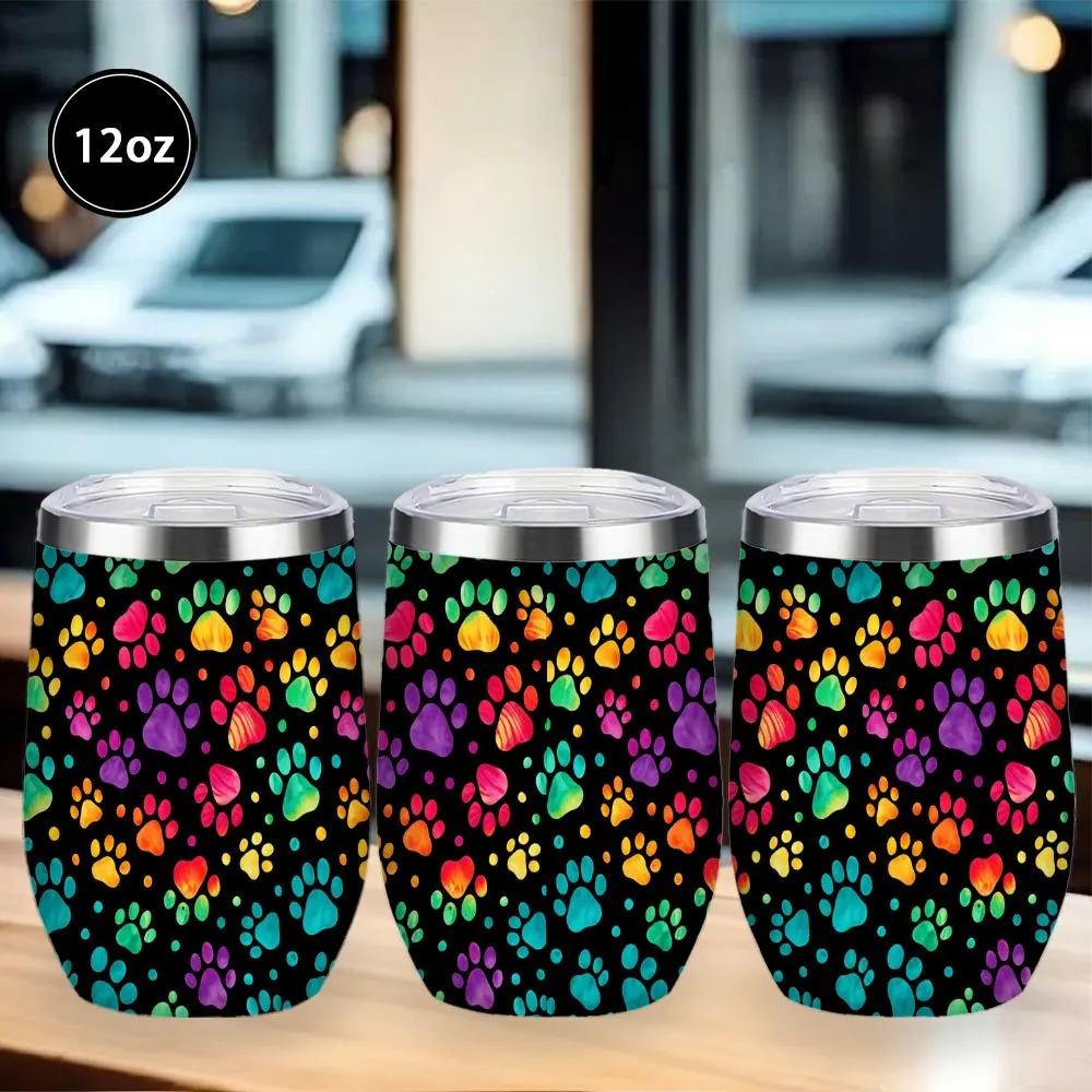 1pc 12oz/20oz/40oz Colorful Paw Print Tumbler with Lid and straw, Winter Round Insulated Travel Mug, Gift for Family & Friends, Ideal for Christmas, Memorial, Birthday Gift, iced/hot Coffee Cup for Office
1pc 12oz/20oz/40oz Colorful Paw Print Tumbler with Lid and straw, Winter Round Insulated Travel Mug, Gift for Family & Friends, Ideal for Christmas, Memorial, Birthday Gift, iced/hot Coffee Cup for Office