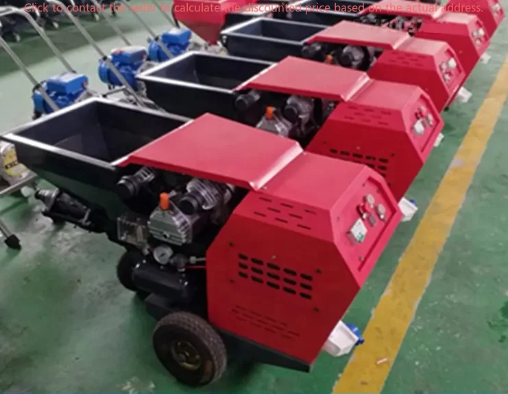 220V Cement Mortar Spray Rotor Stator Concrete Pump Manufacturing Plant Cement Grouting Machine Concrete Spraying Machine
220V Cement Mortar Spray Rotor Stator Concrete Pump Manufacturing Plant Cement Grouting Machine Concrete Spraying Machine