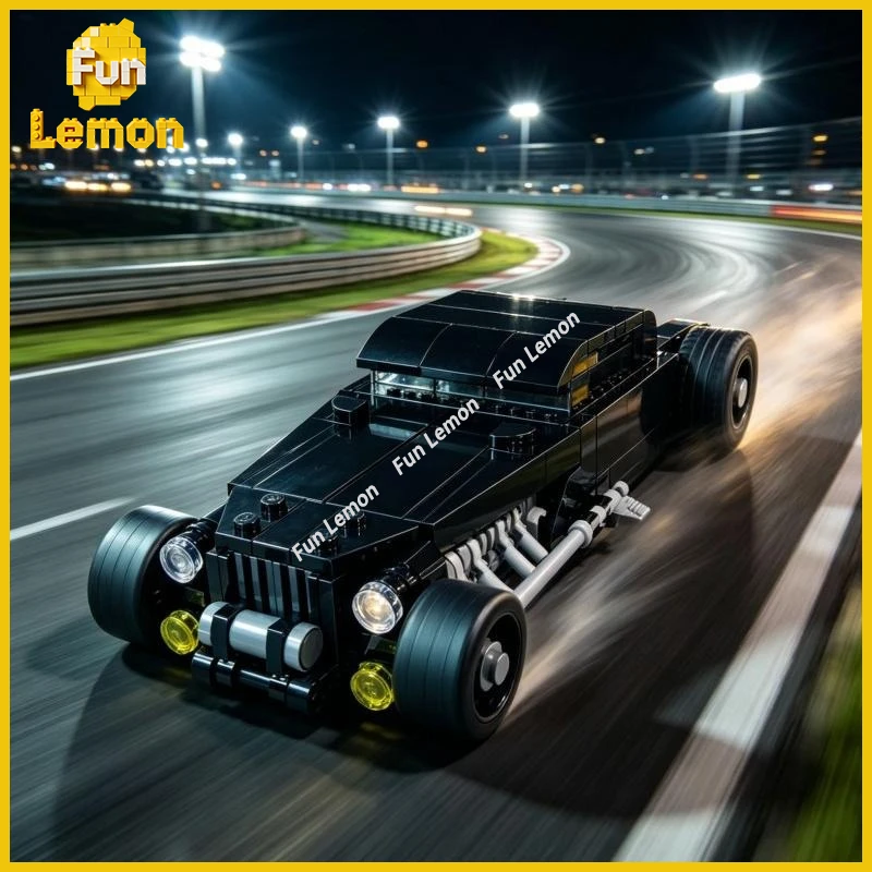 Classic Batrod Hot Rod MOC Building Blocks Retro Racing Car Bricks DIY Assembly Leisure Display Decor Toy
Classic Batrod Hot Rod MOC Building Blocks Retro Racing Car Bricks DIY Assembly Leisure Display Decor Toy