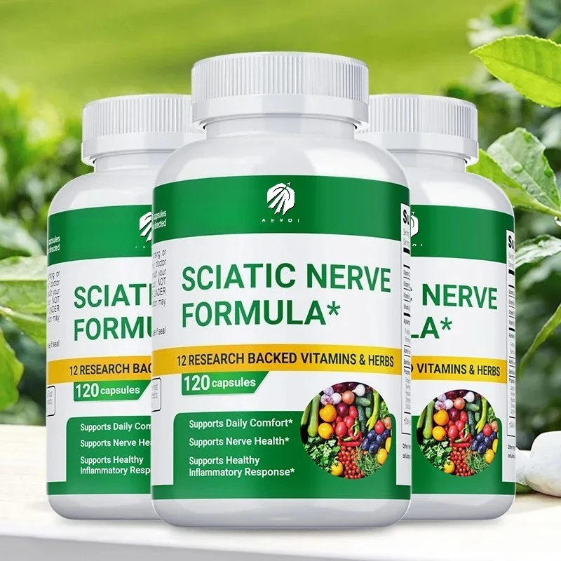 Sciatic Nerve - Bone and Nerve Health Balances Inflammation, Relieve Joint Pain Supports Daily Nervous System
Sciatic Nerve - Bone and Nerve Health Balances Inflammation, Relieve Joint Pain Supports Daily Nervous System