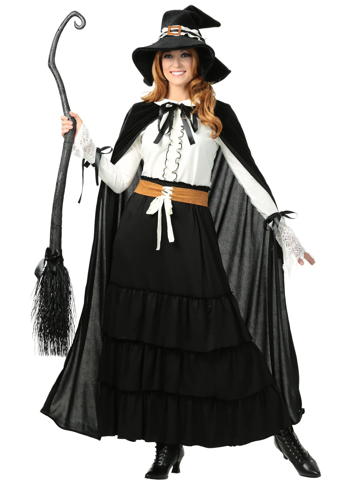 Evil Witchcraft Magic Cloak Halloween Costume Women's Fashion Stage Performance Traditional Chinese Ethnic Clothing
Evil Witchcraft Magic Cloak Halloween Costume Women's Fashion Stage Performance Traditional Chinese Ethnic Clothing