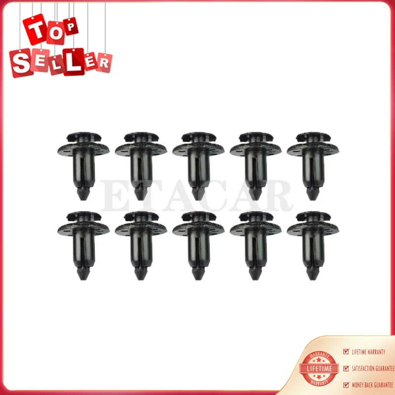 Фиксаторы заклепок типа пуш-ап 90467-06133-CO для TOYOTA Nylon, 10 шт.
Фиксаторы заклепок типа пуш-ап 90467-06133-CO для TOYOTA Nylon, 10 шт.