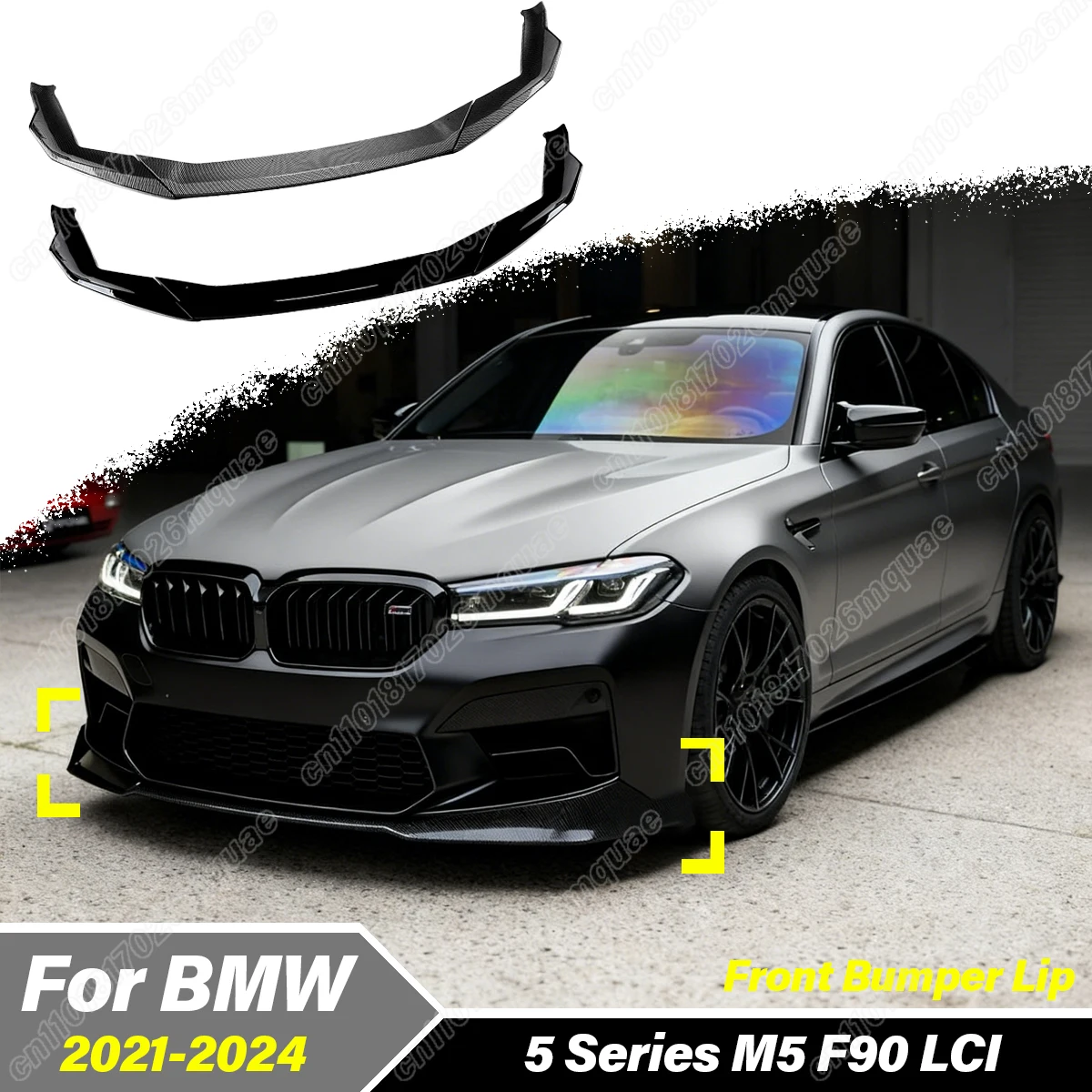 For BMW F90 M5 LCI 2021 2022 2023 2024 Car Front Bumper Spoiler Lip Lower Lip Protection Plate Racing Style Splitter Body Kit
For BMW F90 M5 LCI 2021 2022 2023 2024 Car Front Bumper Spoiler Lip Lower Lip Protection Plate Racing Style Splitter Body Kit
