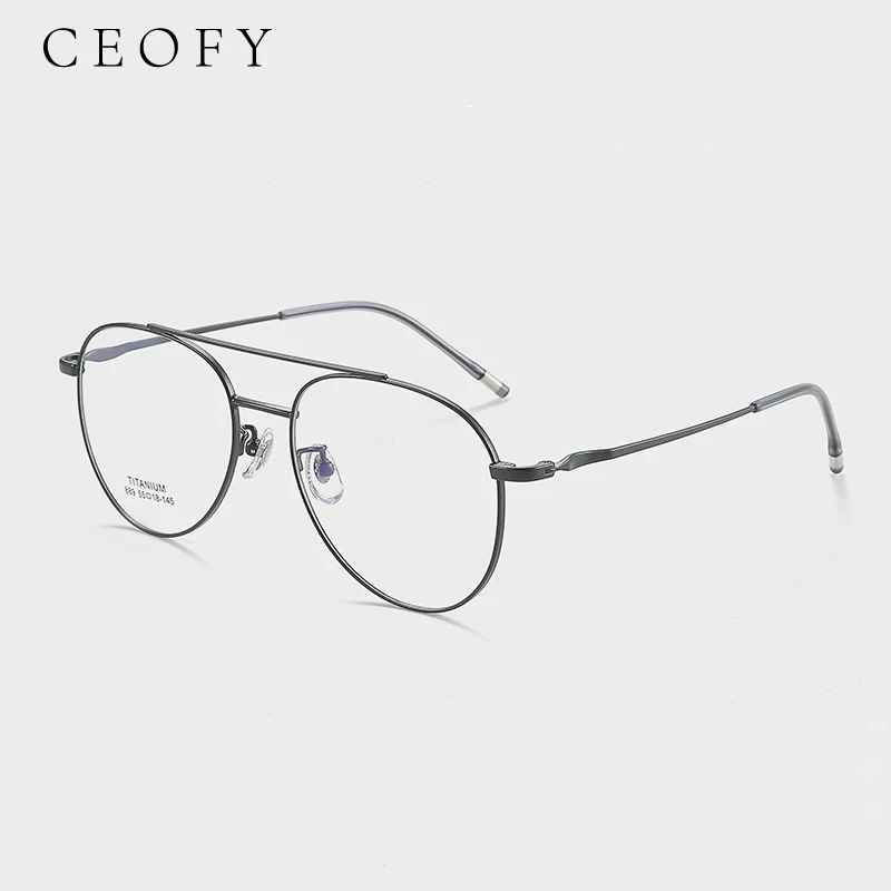 Ceofy Men Titanium Fashion Eyeglasses Frame Ultra-Light Prescription Myopia Optical Glasses Frame New Men Eyewear
Ceofy Men Titanium Fashion Eyeglasses Frame Ultra-Light Prescription Myopia Optical Glasses Frame New Men Eyewear