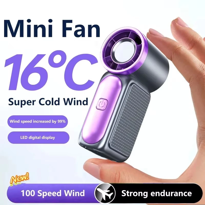 2026 Mini Portable Handheld Fan with Digital Display Speeds Adjustable USB Rechargeable Pocket Cooling Fan for Outdoor Travel
2026 Mini Portable Handheld Fan with Digital Display Speeds Adjustable USB Rechargeable Pocket Cooling Fan for Outdoor Travel