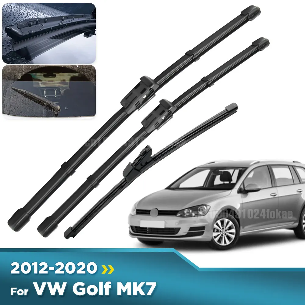 For Volkswagen VW Golf MK 7 2012-2020 2013 2014 Wiper Front & Rear Wiper Blades Windshield Windscreen Window Brushes 26"+18"+11"
For Volkswagen VW Golf MK 7 2012-2020 2013 2014 Wiper Front & Rear Wiper Blades Windshield Windscreen Window Brushes 26"+18"+11"