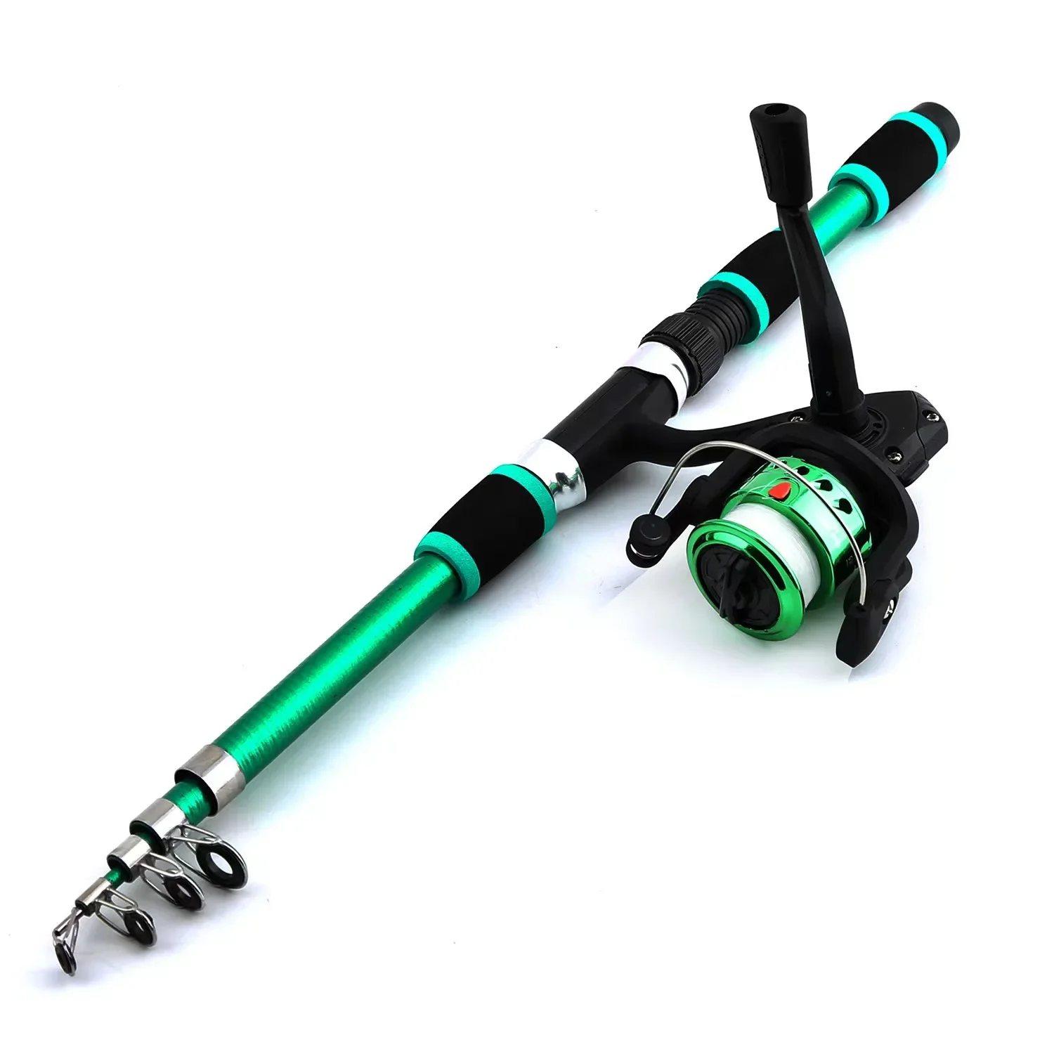 Fishing Pole Set Full Kits With Telescopic Fishing Rod And Spinning Reel Baits Hooks Travel Pole Set
Fishing Pole Set Full Kits With Telescopic Fishing Rod And Spinning Reel Baits Hooks Travel Pole Set