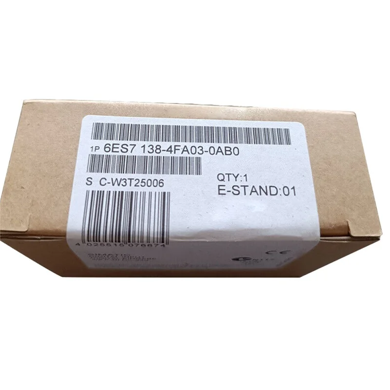 Новинка для Siemens 6ES7 138-4FA03-0AB0 Модуль PLC в коробке 6ES7138-4FA03-0AB0
Новинка для Siemens 6ES7 138-4FA03-0AB0 Модуль PLC в коробке 6ES7138-4FA03-0AB0