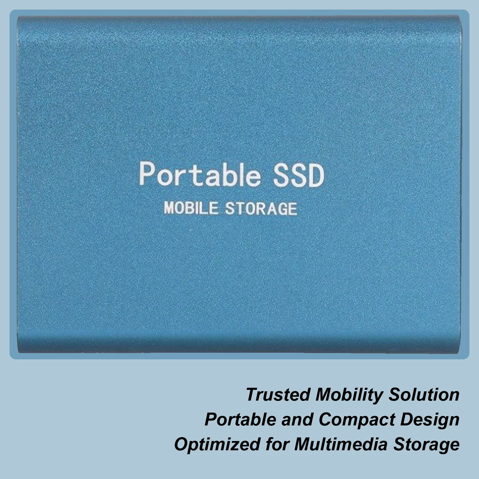Portable Hard Drive Mobile Hard Drive 500Gb Slim Solid Storage With Lightweight Design For Computer Laptop Device Work Travel
Portable Hard Drive Mobile Hard Drive 500Gb Slim Solid Storage With Lightweight Design For Computer Laptop Device Work Travel